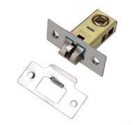 Zilimontt Meccanismo tubolare per porta a mortasa interno in lega di zinco, reversibile per apertura a sinistra o destra, adatto per maniglie e leve non sospese (30 mm)