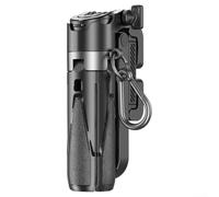 Zilimontt Mini treppiede multifunzione regolabile e selfie, treppiede per telefono con telecomando, stabilizzatore cardanico per catturare momenti (nero)