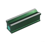 Zilimontt Misuratore di livello di precisione per striscia di precisione, risoluzione 100 mm, 0,02 mm, corpo in metallo con fiale graduate a bolle e base con scanalatura a V, per configurazione di