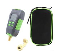 Zilimontt Misuratore di vuoto digitale Micrometro 0-10000Pa Misuratore di pressione atmosferica con sensore Pirani Display LCD Funzione di spegnimento automatico 4 unità di misura Pa MBar MmHg per