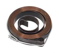 Zilimontt Molla di ritorno per trapano 0,8 x 10 x 1540 mm Quill Feed Coil Spring Assembly Blackened Spring Steel 60Si2Mn Sostituzione resistente alla ruggine per vari trapani a colonna