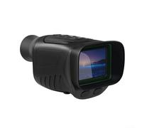 Zilimontt Monocolo digitale per visione notturna con video UHD 2.5K da 40 MP, zoom 8X con schermo IPS da 5,1 cm, portata 350 m, per bird watching, escursionismo, caccia all'aperto (nero)
