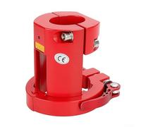 Zilimontt Morsetto pieghevole in lega di alluminio con base per tubi, accessorio per Xiaomi/Pro/Pro2/1S/Mi3, stabilizzatore per scooter elettrico, per ridurre le oscillazioni e (rosso)