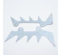 Zilimontt MS441 MS661 064 Kit di punte paraurti per cani con copertura laterale cane, custodia per cani, viti e catenella per apparecchiature elettriche esterne