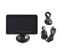 Zilimontt Navigatore GPS da 5 pollici per Europa, 8 GB + 128 MB, navigatore satellitare per auto e camion con touch screen TFT ad alta definizione, avvisi di autovelox e assistenza di corsia