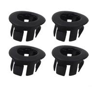 Zilimontt Occhiello per asta di bloccaggio della porta, per X5 E53 1999-2006, Sostituzione OEM 51418408567,4 pezzi Guarnizione per asta di bloccaggio della porta, Boccola del fermo della porta