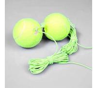 Zilimontt Pallina da tennis con elastico ad alta elasticità e struttura in lana, per tutte le età, lunga durata, con corda da 130 cm per occhio-mano