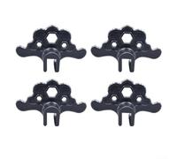 Zilimontt Paraneve per tetto in metallo e protezione ghiaccio in plastica, progettato per prevenire l'accumulo di neve e ridurre i potenziali rischi sul tetto (10 pezzi)