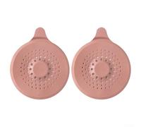 Zilimontt Plus Hair Catcher Clogs Drain Cover con forte aspirazione Vasca da bagno Lavello Filtro Protettore Blocchi Doccia in Bagno Tazza Silicone Cucina Scarichi Semplice da Installa (Rosa)