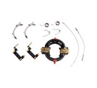 Zilimontt Portaspazzole di carbone compatibile con modelli 222 223 224 226 DBR con Gbh228e/re Dfr e 226 1 set spazzola metallica di ricambio spazzola di carbone