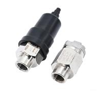 Zilimontt Pressostato pneumatico regolabile QPM11-NC/QPM11-NO con ugello filettato maschio da 1/4", regolatore di pressione industriale in acciaio inossidabile, gamma regolabile (QPM11-NO 12,7 mm)