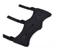 Zilimontt Protezione per braccio con tre cinghie regolabili e doppio rinforzo per barre, design in similpelle per avambraccio per protezione di entrambe le braccia