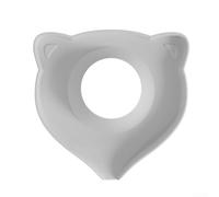 Zilimontt Protezione per rubinetto a forma di orecchie di gatto, tappetino per lavello in silicone per cucina, bagno, lavanderia, copertura impermeabile previene gli schizzi, facile da pulire, 10,9 x