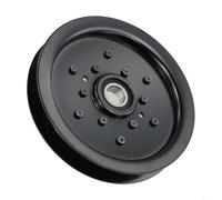 Zilimontt Puleggia a cinghia per tosaerba AM143737 compatibile con serie Z225 Z235 Z245 Z255 Z355E Z425 Z435 - Guida tendicinghia in metallo, parte di ricambio per