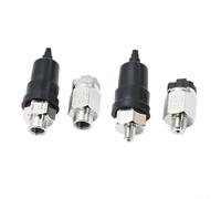 Zilimontt QPM11-NC, QPM11-NO pressostato regolabile 1/4 di pollice 1/8 di pollice filettatura maschio interruttore pressione aria, 0.1-1.0 MPA diaframma regolabile -5-60°C Temperatura 220V/AC 48V/AC