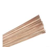 Zilimontt Rame fosforoso Saldatura Rod L201 BCu93P per condizionatore d'aria e frigorifero Tubo di rame brasatura senza flusso richiesto Punto di fusione basso 1.0mm a 3.0mm (2.0mm)