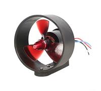 Zilimontt RC Boat Underwater Thruster 16V 300W Brushless Motore, 40A ESC, 3550 KV500 Built-in Motore, 12-24V Power, 5KG Thrust, Nylon Shell & Alluminio Cover (elica avanti)