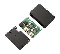 Zilimontt Regolatore di tensione solare con doppia porta USB .0 di ricarica rapida, ingresso da 12-30 V a uscita stabile da 5 V/9 V/12 V, USB 3 A e 5 A DC pass-through, efficienza del 95% della