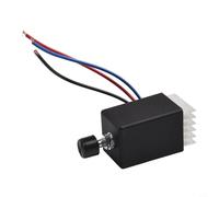 Zilimontt Regolatore di velocità del motore CC, 12 V 24 V, interruttore elettronico continuo con dissipatore di calore per motore regolabile, riscaldatore, sbrinatore e controllo della velocità
