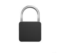 Zilimontt Ricaricabile intelligente e con display LCD dei minuti USB fino a 99 ore 59 retroilluminato a lunga durata lucchetto in lega di silicone timer ricarica sopra il quinto (nero)