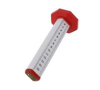 Zilimontt Righello in lega di alluminio con scala di precisione su entrambi i lati, anello a scatto mobile regolabile e base in ABS stabile allargata, indicatore di altezza del soffitto (A)