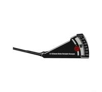 Zilimontt Righello regolabile in alluminio per auto radiocomandate, altezza e campanatura, 3-42 mm, per veicoli stradali, fuoristrada e modelli tradizionali