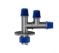 Zilimontt Scarico a pavimento per lavatrice con nucleo di chiusura automatica, materiale ABS e silicone, per lavatrice, asciugatrice, lavastoviglie e robot mocio, compatibile con (3)