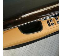 Zilimontt Scatola portaoggetti per bracciolo della portiera dell'auto, compatibile con modelli S90 V90 Cross Country 2017-2018, organizer in plastica ABS con tappetino antiscivolo, interno nero A