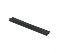 Zilimontt Set di 10 aste di saldatura in plastica, per ABS, PP, PVC, PE, 200 mm, per riparazione di paraurti, auto, moto, custodia batteria e serbatoi in plastica, compatibili con C (PE nero)