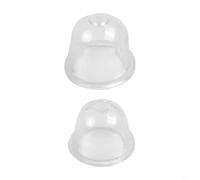 Zilimontt Set di 2 lampadine combustibili per innesco, compatibili con tosaerba, soffiatore per foglie e motosega, parti di ricambio in plastica da 19 mm e 22 mm per apparecchiature elettriche esterne