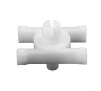 Zilimontt Set di 20 fermi a clip per pannello basculante, in nylon bianco, per serie E10, E21, E30 (1968-1993), adatto per fori da 8 mm, ricambio diretto