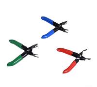 Zilimontt Set di 3 pinze per scollegare il tubo del carburante con 8 mm 10 mm e strumenti di applicazione speciali per tubo automobilistico e rimozione tubi, forgiato in lega, compatto