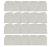 Zilimontt Set di 4 filtri di ricambio per aspirapolvere, compatibili con aspirapolvere portatile Einhell Power X-Change TE-VC 18 Li-Solo e TE-HV 18/06 Li-Solo, senza fili (confezione da 20)
