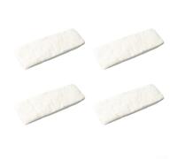 Zilimontt Set di 4 spugne per caminetto a bioetanolo, in fibra di silicato di calcio, magnesio, inserto di sicurezza, 20 x 15 x 2,5 cm, in lana riutilizzabile ad alta resistenza, per tavolo
