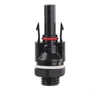 Zilimontt Set di 5 paia di connettori per pannelli solari, IP67, impermeabili, per cavi PV e prese per cavi da 2,5 mm², 4 mm², 6 mm², 30 A DC1000 V, kit di accoppiamento elettrico per la casa