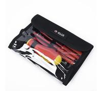 Zilimontt Set di 7 cacciaviti elettrici isolati a doppia testa con punte in acciaio legato per manutenzione elettricista, SL3 mm/4 mm/5 mm/6 mm e PH1/PH2