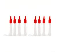 Zilimontt Set di 8 ugelli per calafataggio con vite per cartucce EU3, strumento di costruzione per colla in vetro, strumento di costruzione per intasamento degli ugelli ed estende il sigillante