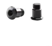 Zilimontt Set di bulloni di fissaggio per deragliatore posteriore in lega di alluminio, viti leggere e resistenti con passo preciso della filettatura, tipo lungo compatibile con TZ50 (lungo)