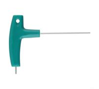 Zilimontt Set di chiavi esagonali a T da 1,5-10 mm con impugnatura ergonomica per una presa comoda, misure metriche 1,5/2/2,5/3/4/5/6/8/10 mm, per acciaio CRV con finitura cromata, compatibile con (5