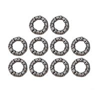Zilimontt Set di cuscinetti per sterzo e movimento centrale, fermi a sfera in acciaio inox per MTB, bici da strada e da corsa, 10 misure tra cui 20 mm, 25 mm, 29 mm, 31 mm, (2)