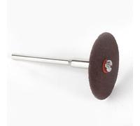 Zilimontt Set di dischi da taglio in resina per utensili rotanti, 36 mini dischi da taglio da 24 mm con mandrino, compatibili con Dremel per taglio di precisione di metallo, plastica, fibra e (marrone