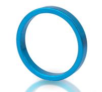 Zilimontt Set di distanziali per cuffie per bicicletta, in lega di alluminio, 5 mm, 10 mm, per tubo forcella da 28,6 mm, compatibili con mountain bike e bici da strada, kit distanziali per stelo