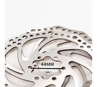 Zilimontt Set di freni a disco per bicicletta, 160 mm, 6 bulloni con adattatore per flangia mozzo, compatibile con per MTB e bici da strada, struttura in acciaio al carbonio per una potenza di arresto