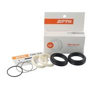 Zilimontt Set di guarnizioni antipolvere per forcella della bicicletta, 30-40 mm, in gomma e alluminio, set per forcelle ammortizzate FOX///SR Suntour, per ricambio paraolio per forcella anteriore