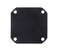 Zilimontt Set di guarnizioni e rondelle in gomma per testa cilindro compressore d'aria, kit di guarnizioni in gomma nera da 0,8 mm, compatibile con vari modelli, guarnizione e interruttore della