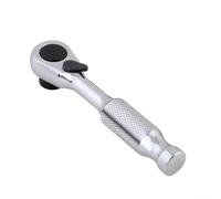 Zilimontt Set di mini chiavi a cricchetto da 1/4 di pollice con impugnatura ergonomica antiscivolo, risparmio di manodopera, a sgancio rapido, design a ruota cilindrica (Bit)