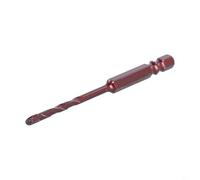 Zilimontt Set di punte esagonali a croce con gambo esagonale antiscivolo e punta in lega ad alta durezza, foratura multimateriale per cemento, piastrelle di porcellana, vetro, metallo, legno, plastica
