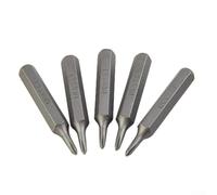 Zilimontt Set di punte per cacciavite a croce con codolo esagonale da 4 mm H4 × 28 mm magnetico Ph0000 Ph000 Ph00 Ph0 Ph1 Ph2 per utensili elettrici Cacciavite elettrico Trapano ricaricabile Preci (5