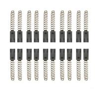 Zilimontt Set di spazzole di carbone per motore Triac S/PID per saldatrice ad aria calda e plastica, materiale in carbonio e metallo resistente, dimensioni 14 x 6 x 5 mm, 10 paia per uso industriale