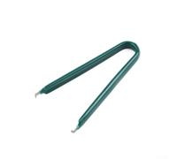 Zilimontt Set di strumenti per l'estrazione di chip IC piatto tipo U per pacchetti PLCC ROM, pinze per rimozione circuiti stampati in ABS e metallo con gancio piccolo e molla assistita